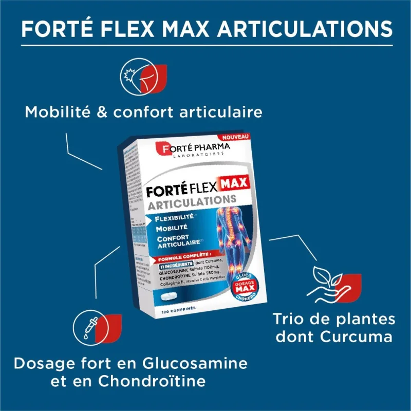 Forté Pharma FortéFlex Max Articulations 120 comprimés