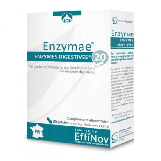 Effinov Enzymae enzymes digestives 20 gelules