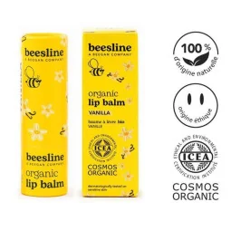 Beesline Baume à Lèvres Vanille Bio 4.5g
