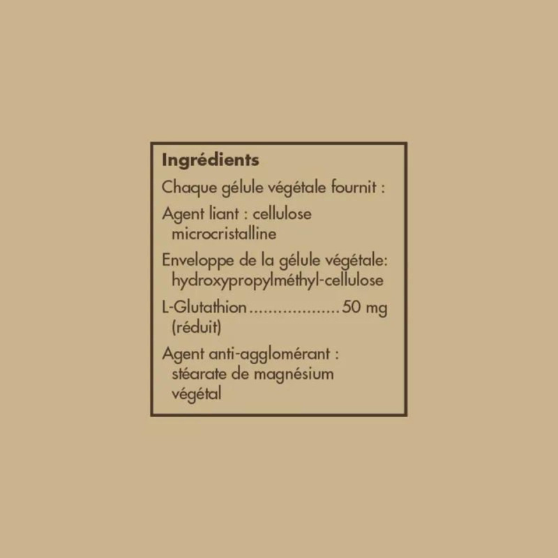 Solgar L-Glutathion 50 mg 30 Comprimés