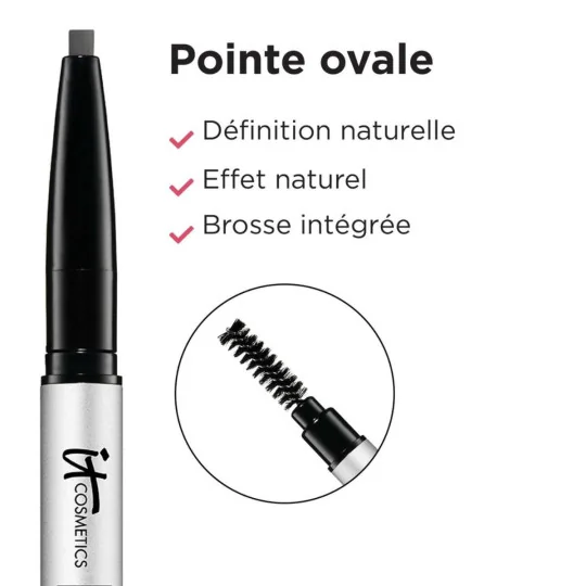 It Cosmetics Brow Power Crayon Sourcils Universels Taupe