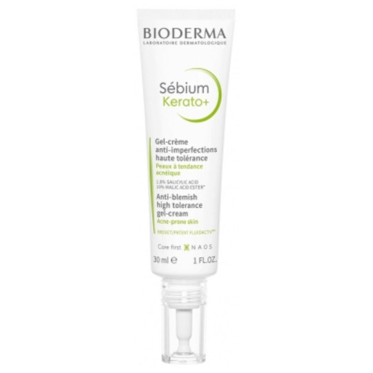 Bioderma Sébium Kerato+ Gel-Crème Anti-Imperfections Haute Tolérance 30ml
