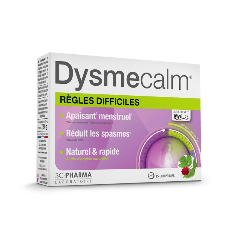 DysmeCalm Règles Difficiles 15 Comprimés