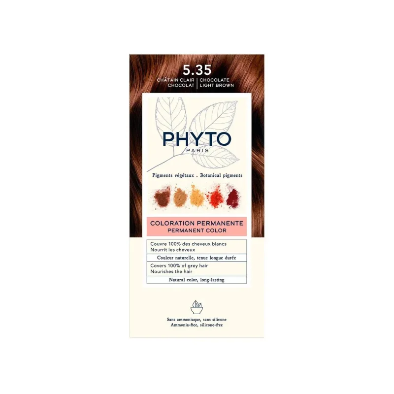 Phyto Coloration Châtain Clair Chocolat 5.35