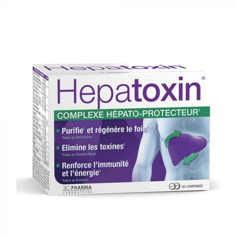 3C Pharma Hepatoxin – Complexe hépato-protecteur