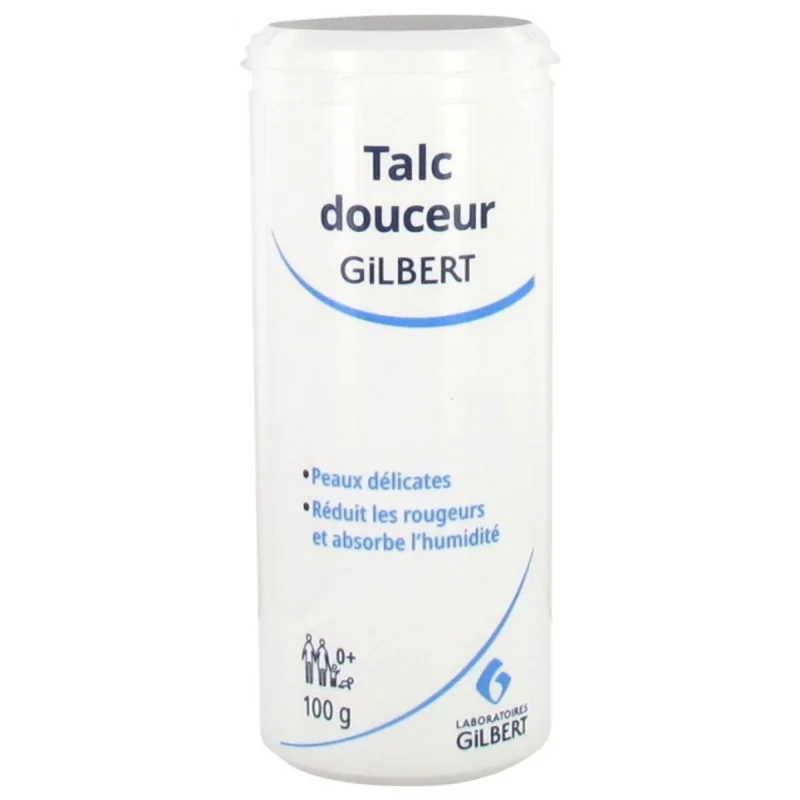 Gilbert Talc Douceur Flacon Poudreur 100 g