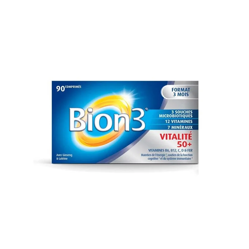 Bion 3 Défense Vitalité 50+ 90 comprimés