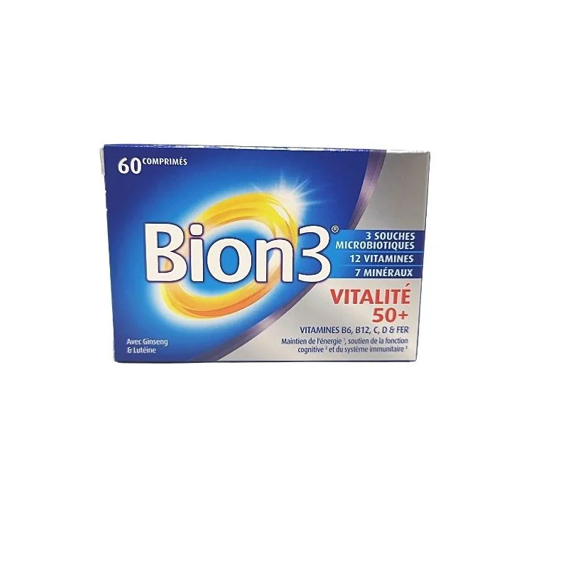 Bion 3 Vitalite 50+ 60 comprimés