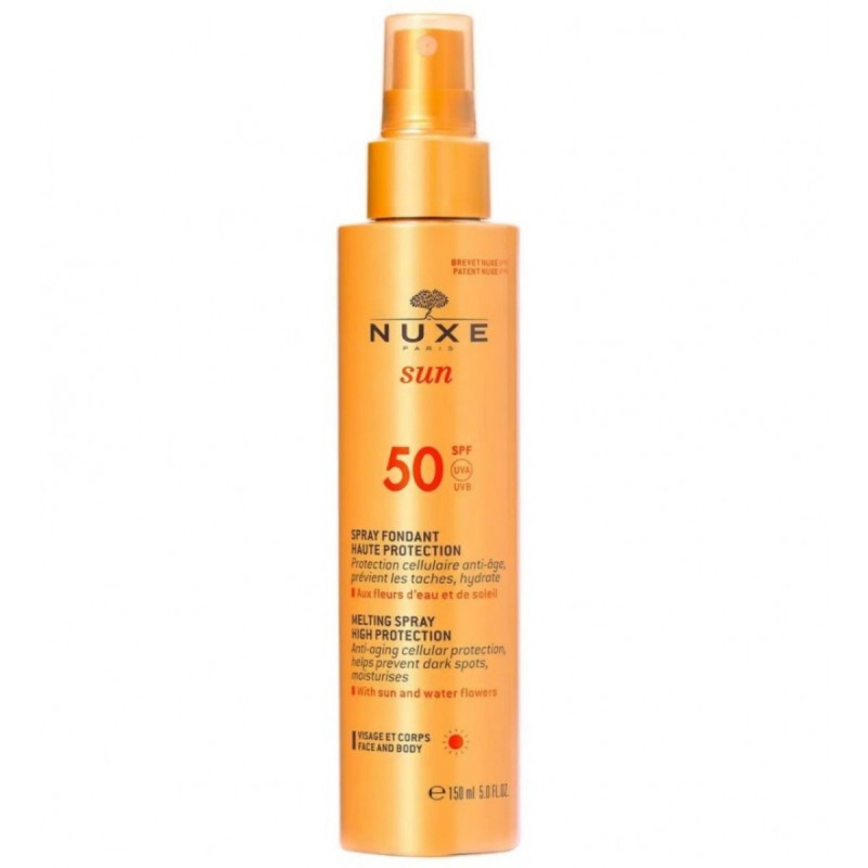 Nuxe Sun Spray Fondant Haute Protection SPF50 150ml