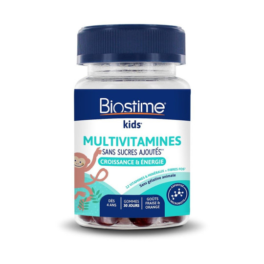 Biostime Kids Multivitamines Croissance & Energie 30 Gommes