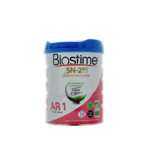 Biostime SN-2 Bio + AR1 Lait Bébé 0-6 mois 800g