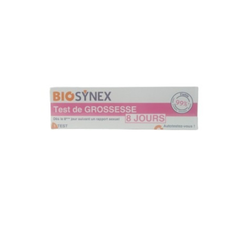 Biosynex Test De Grossesse 8 Jours 1 Test