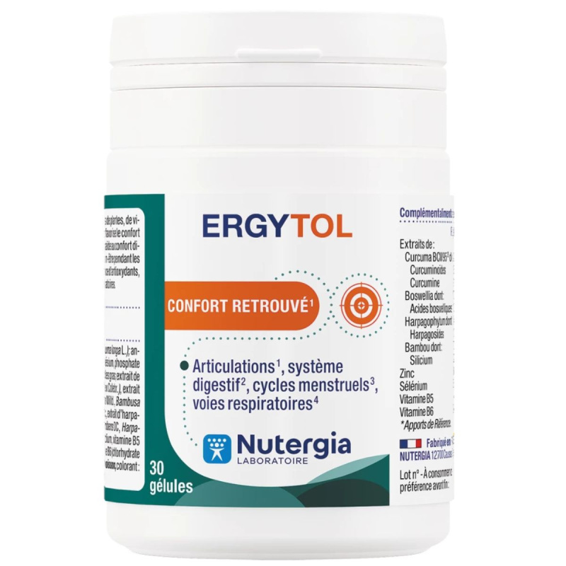 Nutergia Ergytol 30 Gélules