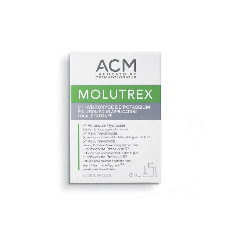 ACM Molutrex Solution Pour Application Locale Cutanée 3ml