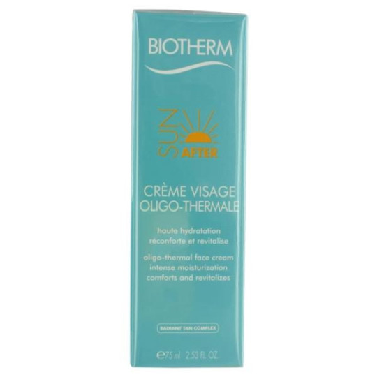 Biotherm Sun After Crème visage oligo-thermale 75ml
