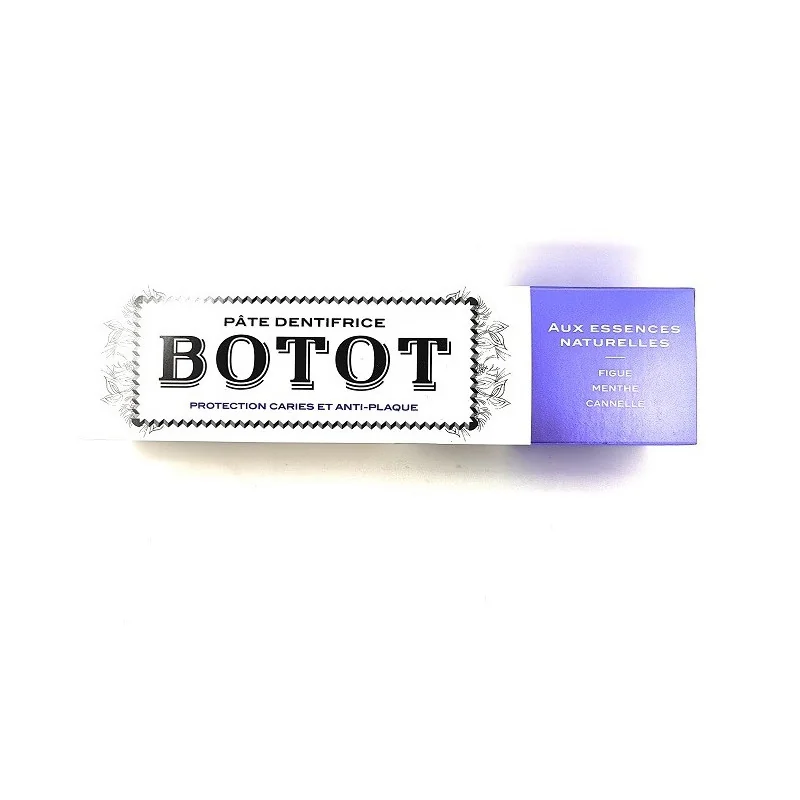 Botot Pâte Dentifrice Protection Caries Plaque Figue 75ml