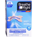 Breathe Right 10 Bandelettes Nez Large Congestionné