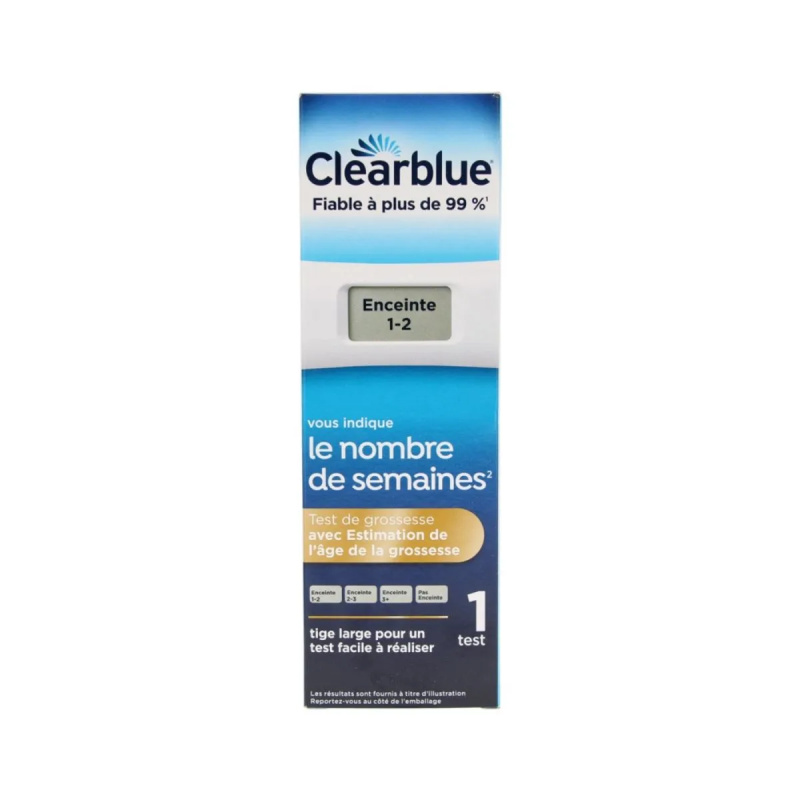 Clearblue Test De Grossesse Digital Estimation âge de grossesse