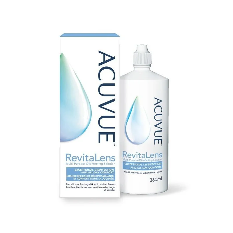 Acuvue Revitalens Solution Désinfectante Lentilles Souples 360ml