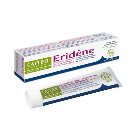 Cattier Eridène sans Sulfates ni Fluor 75 ml.