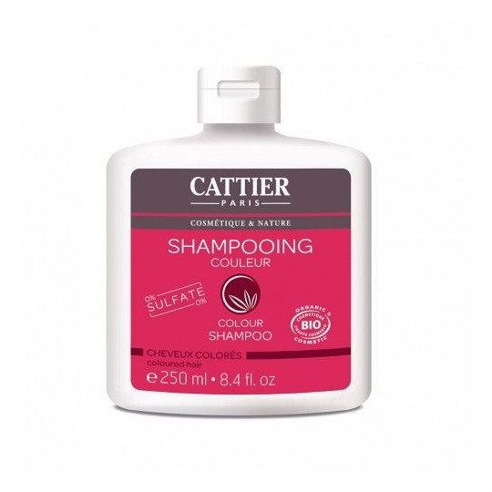 Cattier Shampooing Couleur Sans Sulfates 250 ml.