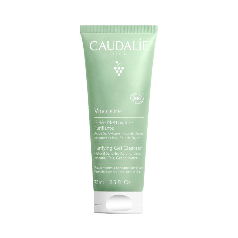 Gelée Nettoyante Purifiante Vinopure Caudalie | Soin anti-imperfection