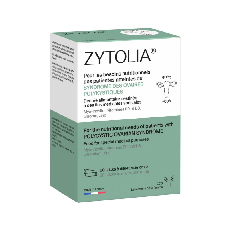 Zytolia CCD 60 sticks –  ovaires polykystiques & fertilité