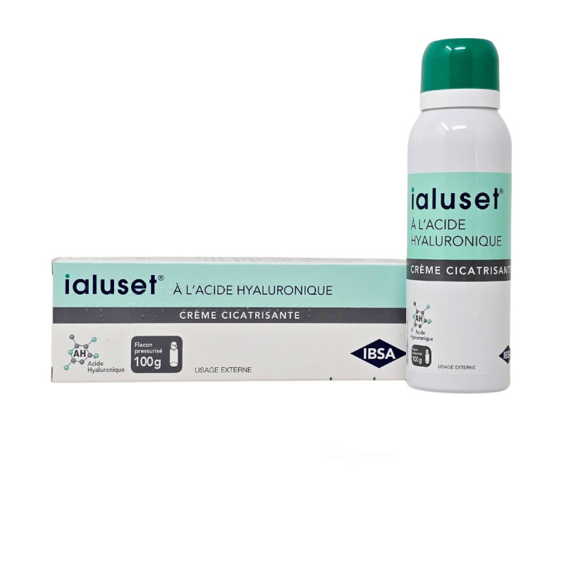 IBSA Ialuset Crème Spray 100g – Accélère la cicatrisation