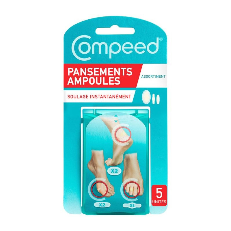 Compeed Ampoules assortiment 5 pansements