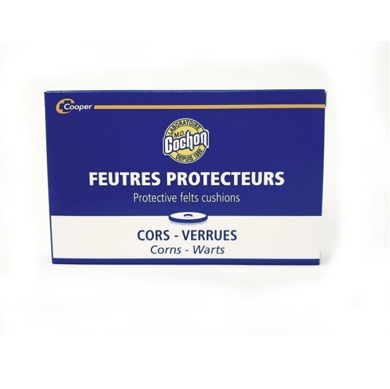 Cooper Cochon 16 Feutres Protecteurs Cors Verrues