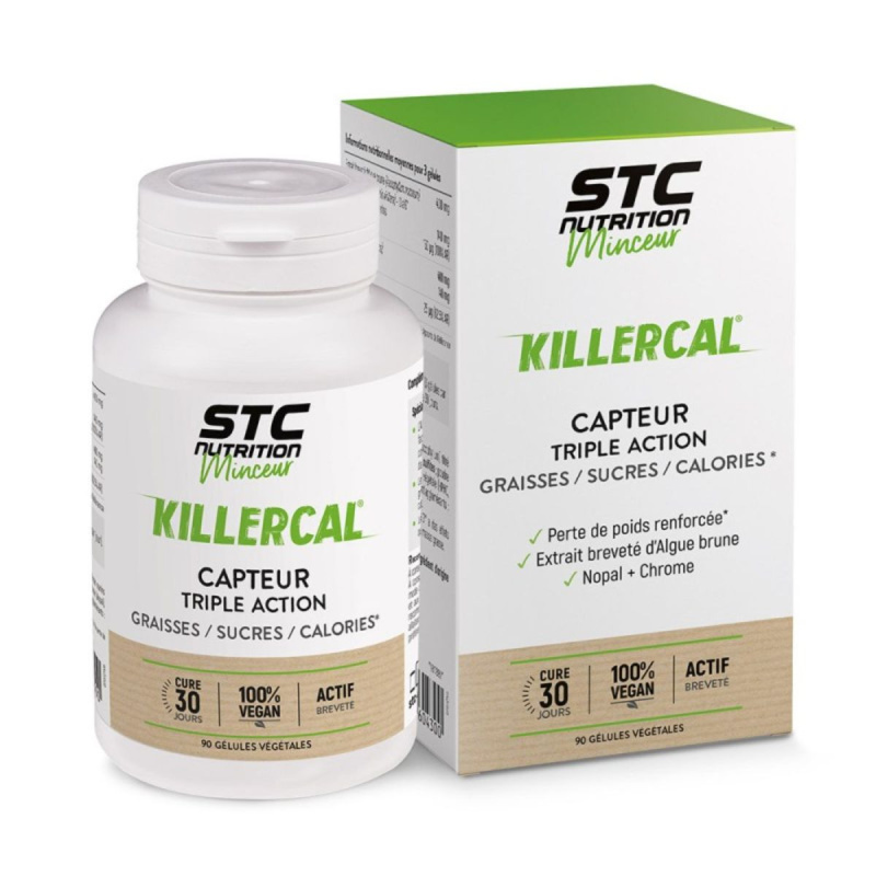 STC Nutrition Vegan Killercal – Capteur minceur triple action graisses