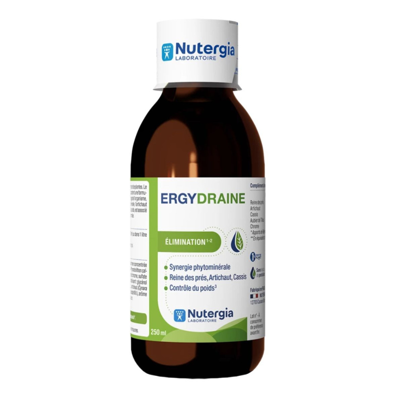 Nutergia Ergydraine – Drainage et élimination