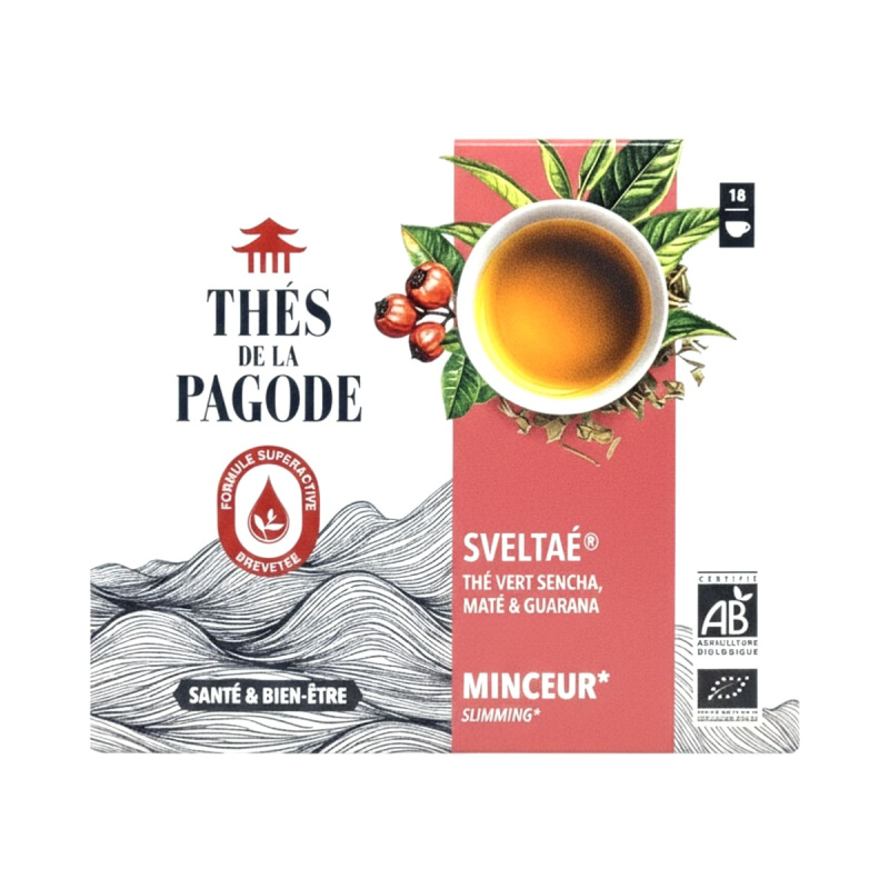 THÉS DE LA PAGODE SVELTAÉ Thé Vert Minceur Bio - Minceur