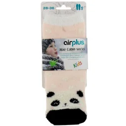 Air Plus Chaussettes Cabine Aloe Vera Enfant Panda T28-36