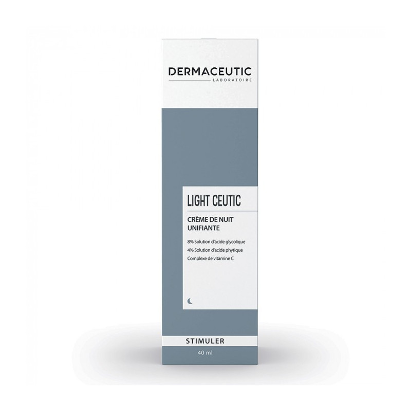 Dermaceutic Light Ceutic Crème Nuit Unifiante 40ml