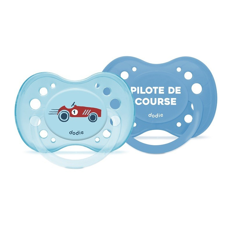 Dodie 2 Sucettes Anatomiques Silicone +6mois Course