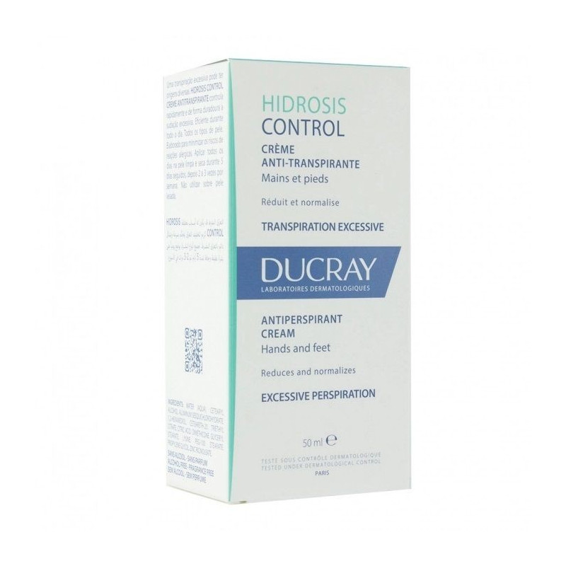 Ducray Hidrosis Control Anti-transpirant Mains-Pieds 50ml