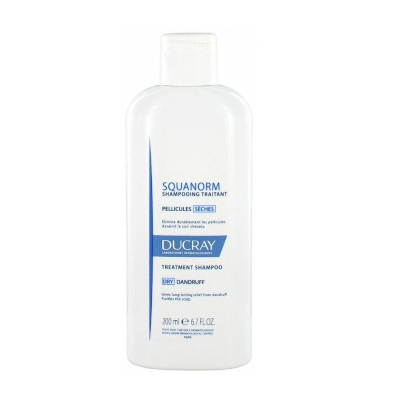 Ducray Squanorm Shampooing Antipelliculaire Pellicules sèches 200ml