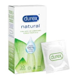 Durex 10 Préservatifs Natural