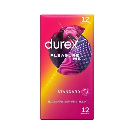 Durex 12 Préservatifs Pleasure Me