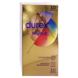 Durex Nude 10 Préservatifs