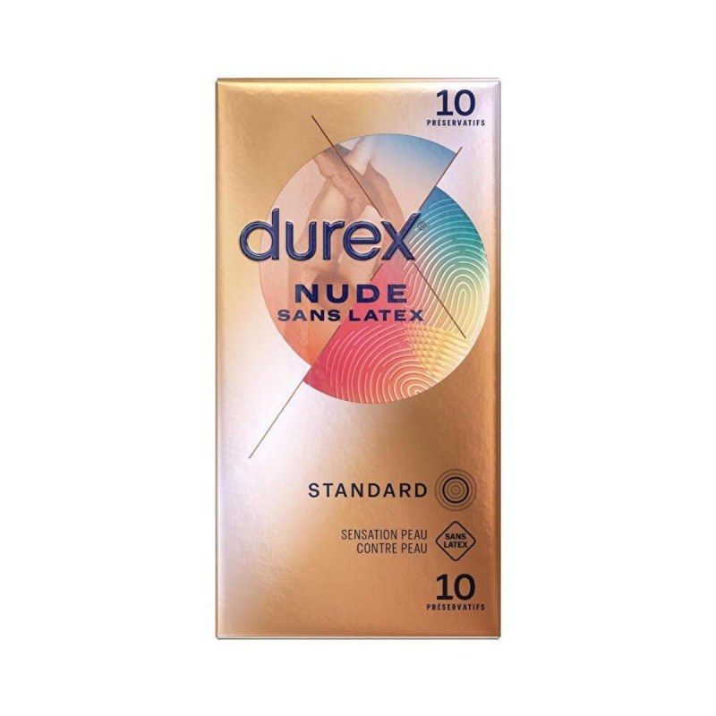 Durex Nude Sans Latex 10 Préservatifs