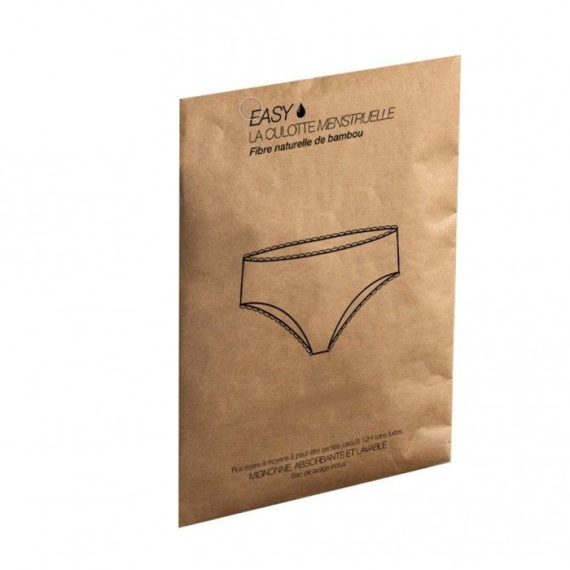 Easy Culotte Menstruelle Haute Absorption Fibre de Bambou-T-44