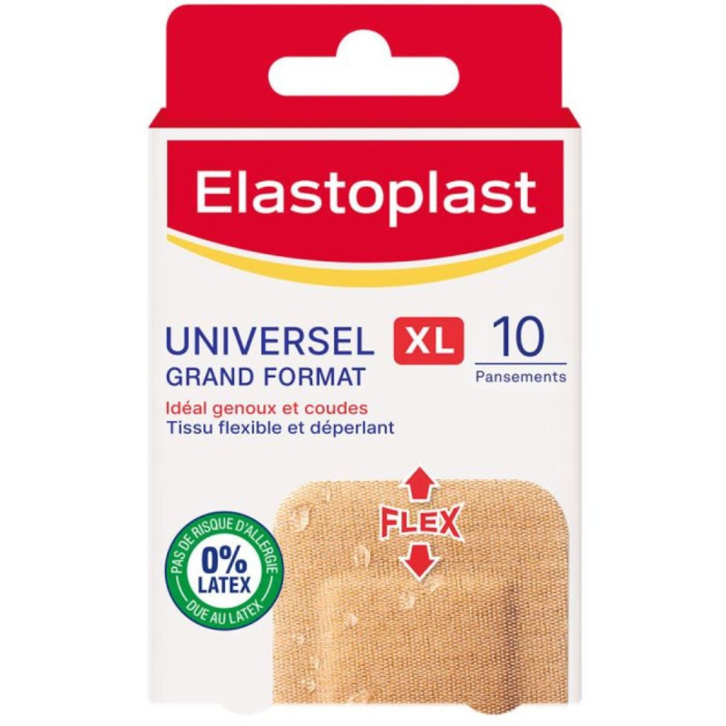 Elastoplast 10 Pansements XL sans Latex
