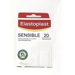 Elastoplast 20 Pansements Sensibles sans Latex