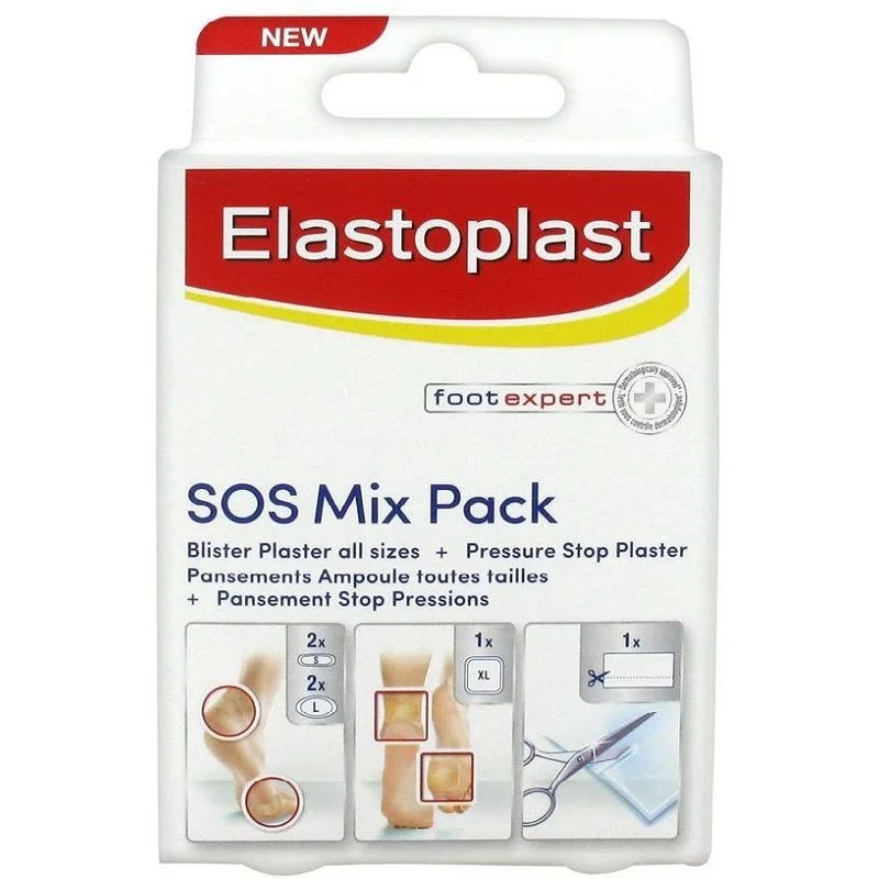 Elastoplast 6 Pansements Ampoules Mix Pack