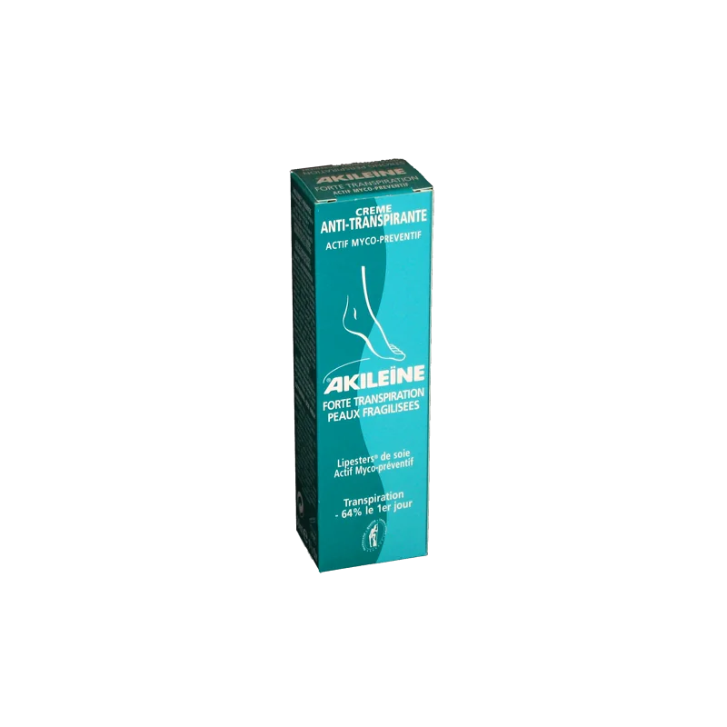 Akiléïne Crème anti-transpirante actif myco-préventif 50ml