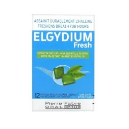 Elgydium Fresh 12 Pastilles sans Sucre Haleine