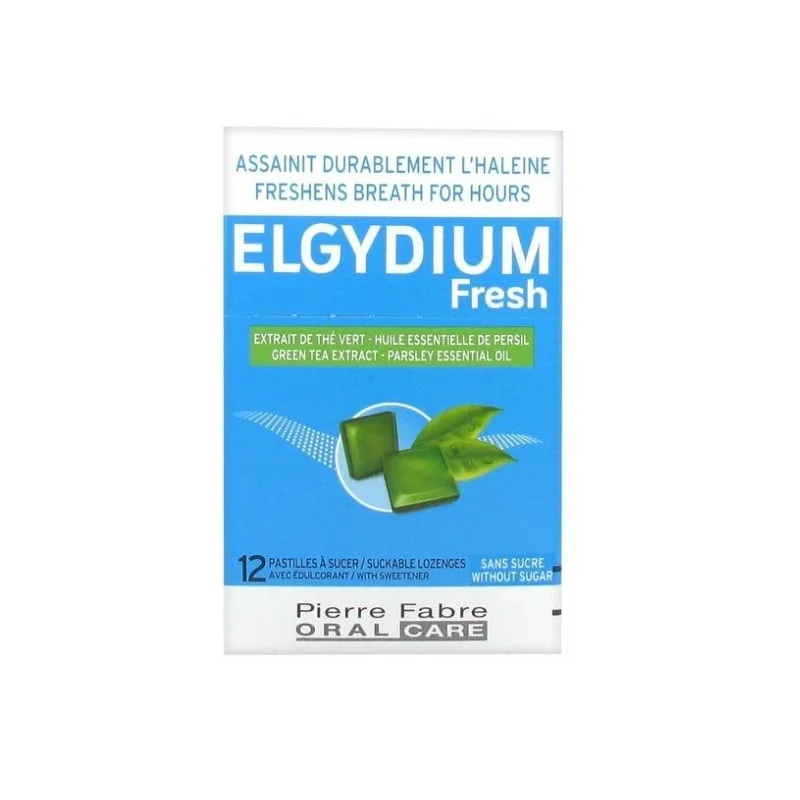 Elgydium Fresh 12 Pastilles sans Sucre Haleine