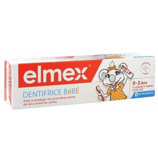 Elmex Dentifrice Bébé 0 à 2 ans 50ml